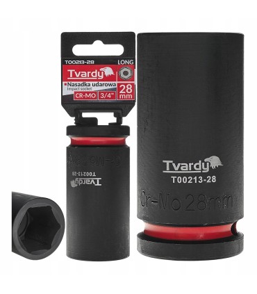 Nasadka udarowa długa 3/4" 6-kąt 28mm