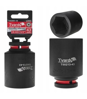 Nasadka udarowa długa 3/4" 6-kąt 43mm