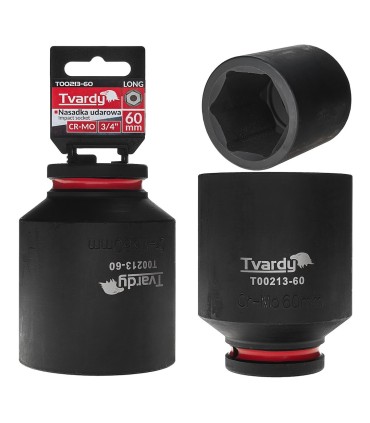 Nasadka udarowa długa 3/4" 6-kąt 60mm