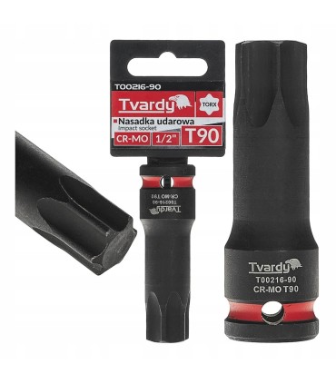 Nasadka udarowa TORX 1/2" T90