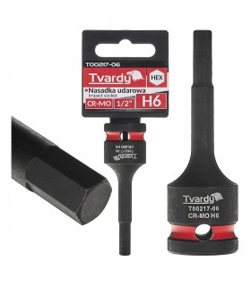 Nasadka udarowa HEX 1/2" H6