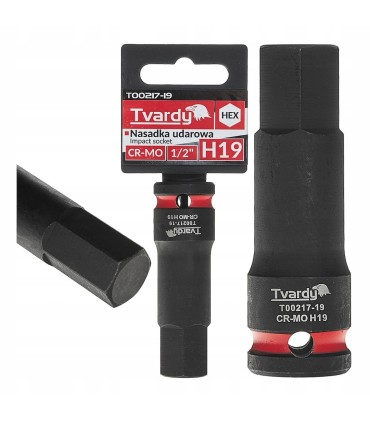 Nasadka udarowa HEX 1/2" H19