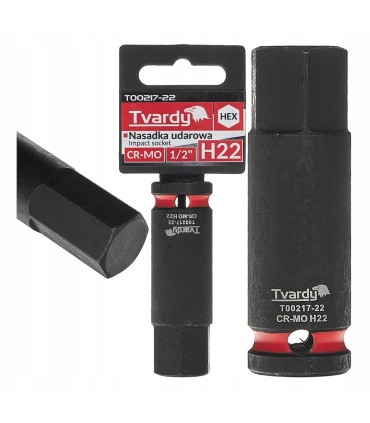Nasadka udarowa HEX 1/2" H22