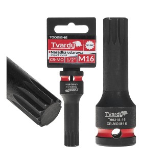 Nasadka udarowa SPLINE 1/2" M16