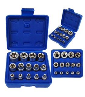 Zestaw nasadek torx E4-E24 14szt.
