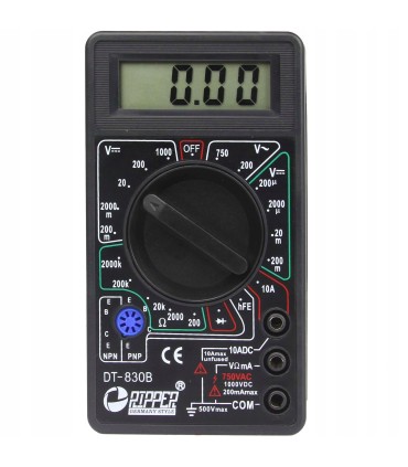 Cyfrowy miernik uniwersalny z buzzerem