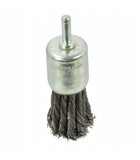 Szczotka druciana pędzelkowa pleciona 28mm