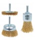 Zestaw szczotek drucianych do wiertarki 3szt