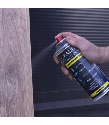 Guma w sprayu bezbarwna