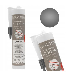 Silikon sanitarny SZARY
