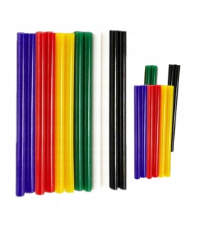KLEJE KOLOROWE DO PISTOLETU 11MM 12SZT