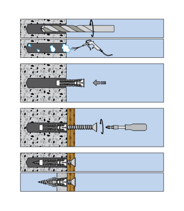 Koszulka XUP 10x50 + wkr. 6,0x60 Oc