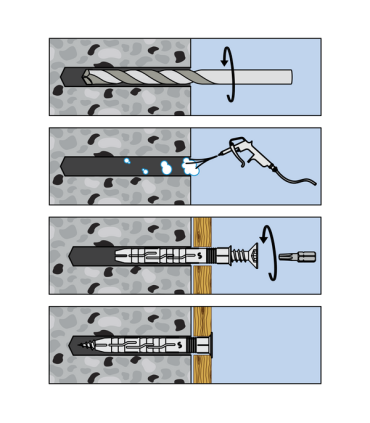 Koł. ram. + wkr. stoż. T40 10x100 Nzn