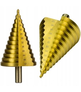 WIERTŁO STOŻKOWE HSS TiN 4-52MM