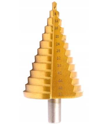 WIERTŁO STOŻKOWE HSS TiN 4-52MM