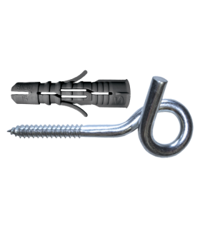 Kołek rozp. z hak huśtaw. 8x120 PP