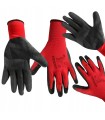RĘKAWICE OCHRONNE R.9 RED NITRYL