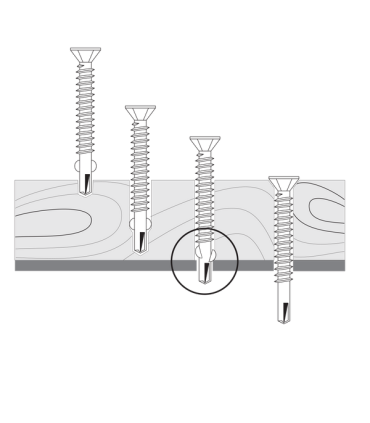Wkręt samow. skrzyd. CSK-H 4,8x32 Oc