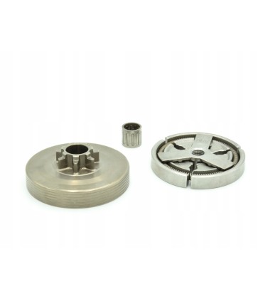 ZESTAW SPRZĘGŁO + BĘBEN SPRZĘGŁA + ŁOŻYSKO PIŁY SPALINOWEJ