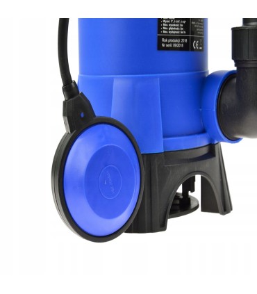 Pompa plastik do brudnej wody z pływakiem  typ.2