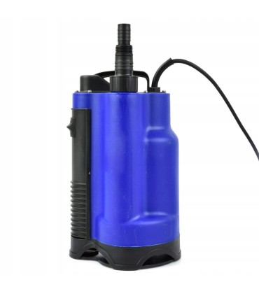 Pompa plastik do brudnej wody 750W z wbudowanym pływakiem