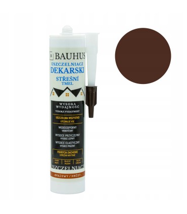 Uszczelniacz dekarski 280 ml brązowy RAL 8016