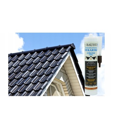 Uszczelniacz dekarski 280 ml brązowy RAL 8016