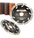 TARCZA DIAM. SEGM. 125x22,2x10mm HEIDMANN/CZARNA/