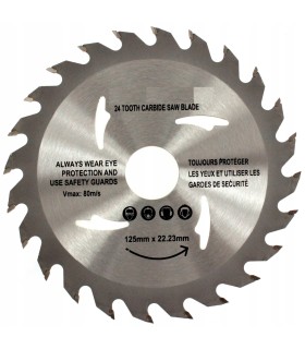 Tarcza do drewna Inter-Craft 125/22.2/24T