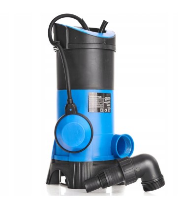 Pompa zanurzeniowa plastik z pływakiem do brudnej wody 900W