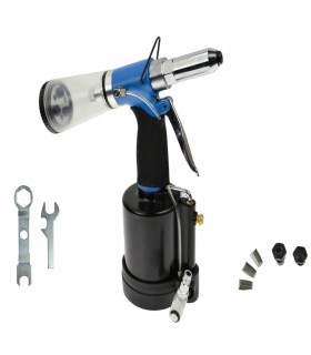 Nitownica pneumatyczna z automatycznym zasysem nitów 2,4-6,4mm