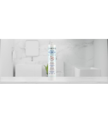 Silikon Sanitarny BEZBARWNY Bauhus