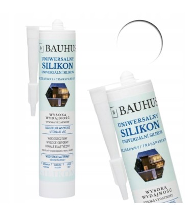 Silikon Sanitarny BEZBARWNY Bauhus