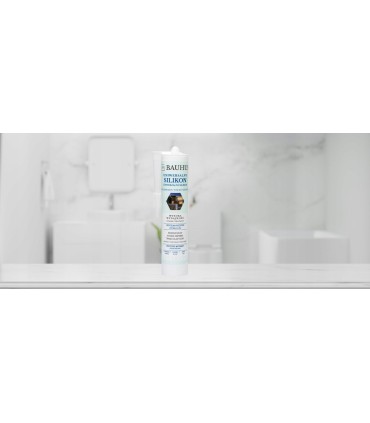 Silikon Sanitarny BEZBARWNY Bauhus