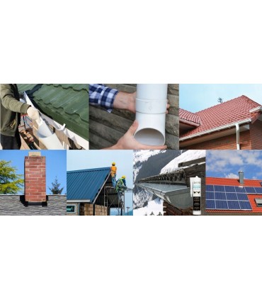 Uszczelniacz dekarski BEZBARWNY Bauhus