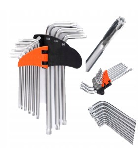 IMBUSY DŁUGIE TORX 9SZT