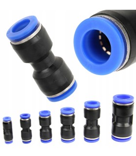 ZESTAW SZYBKOZŁĄCZEK PNEUMATYCZNYCH 4-16MM 40SZT