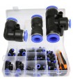 ZESTAW SZYBKOZŁĄCZEK PNEUMATYCZNYCH 4-12MM 52SZT