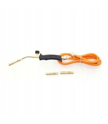 UNIWERSALNY PALNIK GAZOWY DO LUTOWANIA ZESTAW 3 DYSZE REGULACJA PŁOMIENIA