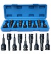Klucze udarowe Spline M4-M16 9 ele