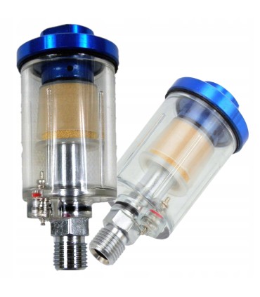 Filtr Powietrza Separator Wody Do Pistoletu Lakierniczego 1/4" 0-12 Bar