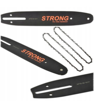 Prowadnica do piły 10"+2łańcuchy