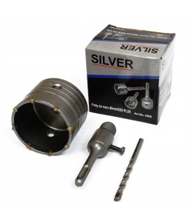 OTWORNICA FREZ DO BETONU 80MM SDS PLUS DO CEGŁY GLAZURY PŁYT GIPSOWYCH