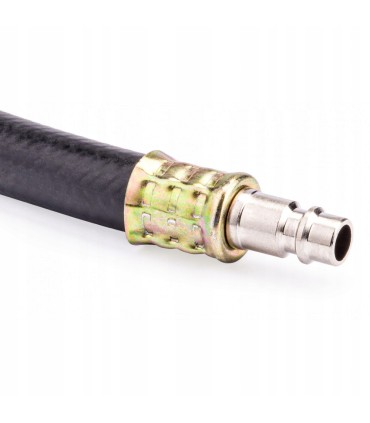 WĄŻ PNEUMATYCZNY 10X17MM 20 BAR 20M GUMOWY OLEJOODPORNY SZYBKIE PODŁĄCZENIE