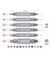 WYKRĘTAKI DO ZERWANYCH ZAPIECZONYCH ŚRUB SZPILEK 6ELE ZESTAW UNIWERSALNE