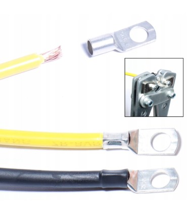 KONEKTORY KOŃCÓWKI KABLOWE RUROWE OCZKOWE SOLIDNE OPAKOWANIE