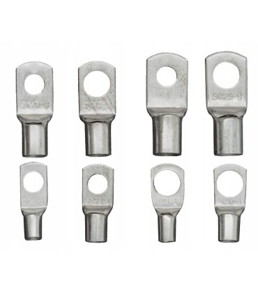 KONEKTORY KOŃCÓWKI KABLOWE RUROWE OCZKOWE SOLIDNE OPAKOWANIE