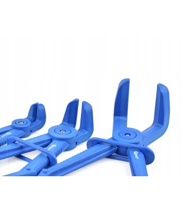 SZCZYPCE ZACISKOWE WYGIĘTE ZESTAW 3 SZT PRZEWODY