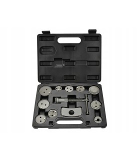 ZESTAW DO WYCISKANIA COFANIA TŁOCZKÓW HAMULCOWYCH 12 ELEMENTÓW UNIWERSALNY