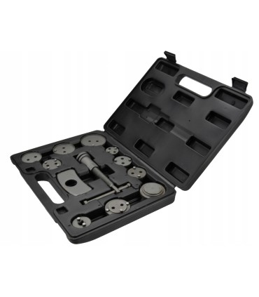 ZESTAW DO WYCISKANIA COFANIA TŁOCZKÓW HAMULCOWYCH 12 ELEMENTÓW UNIWERSALNY